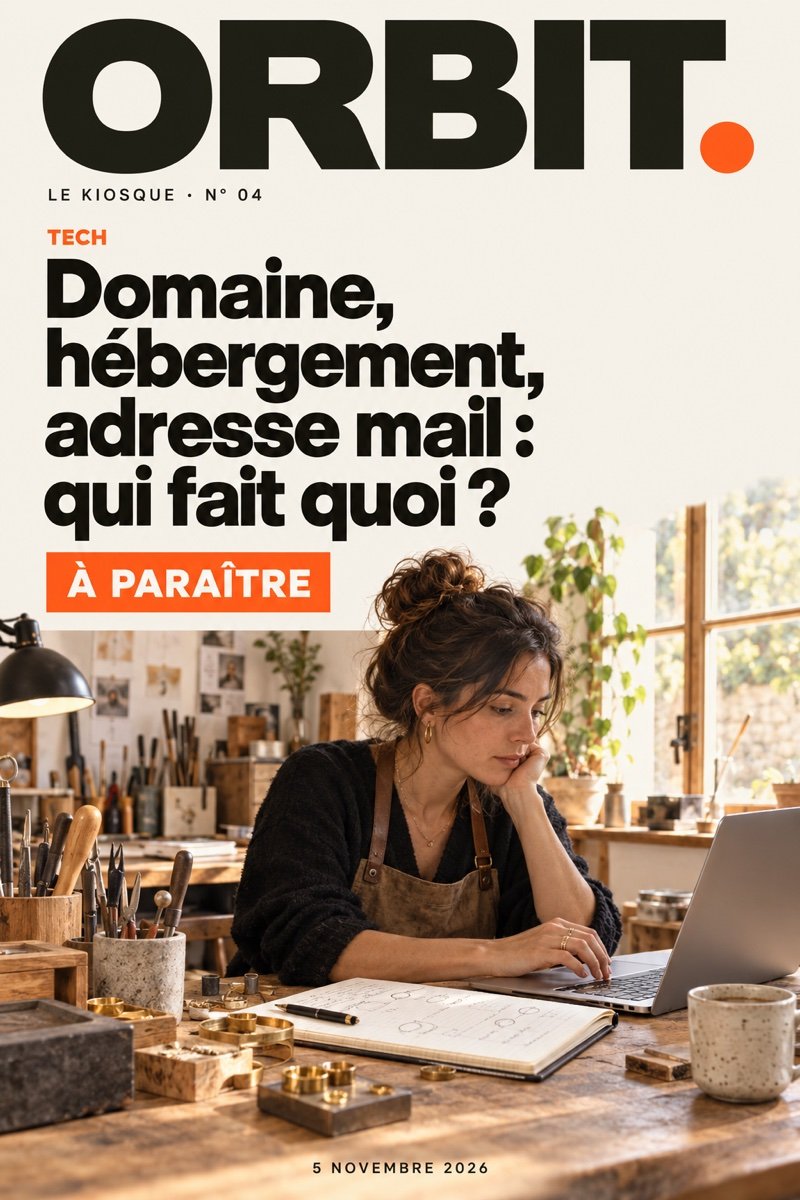 Domaine, hébergement, adresse mail : qui fait quoi ? — À paraître