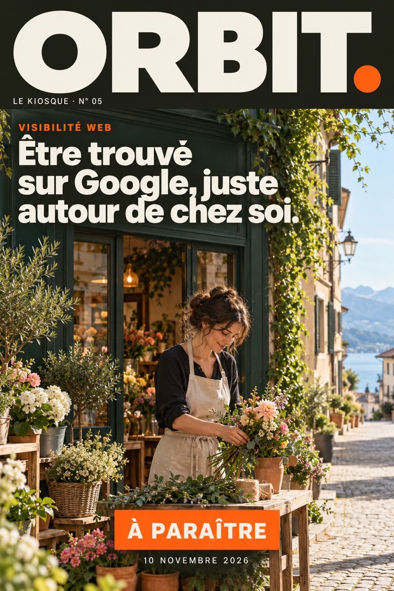 Être trouvé sur Google, juste autour de chez soi. — À paraître